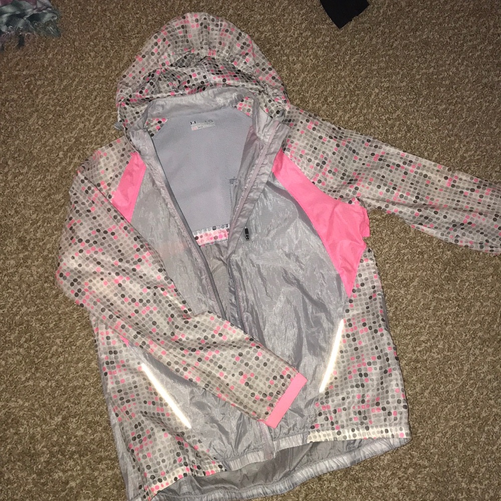 Under armor light rain jacket